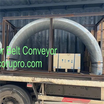 Cover for belt conveyor